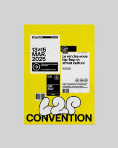 Affiche jaune L2P Convention